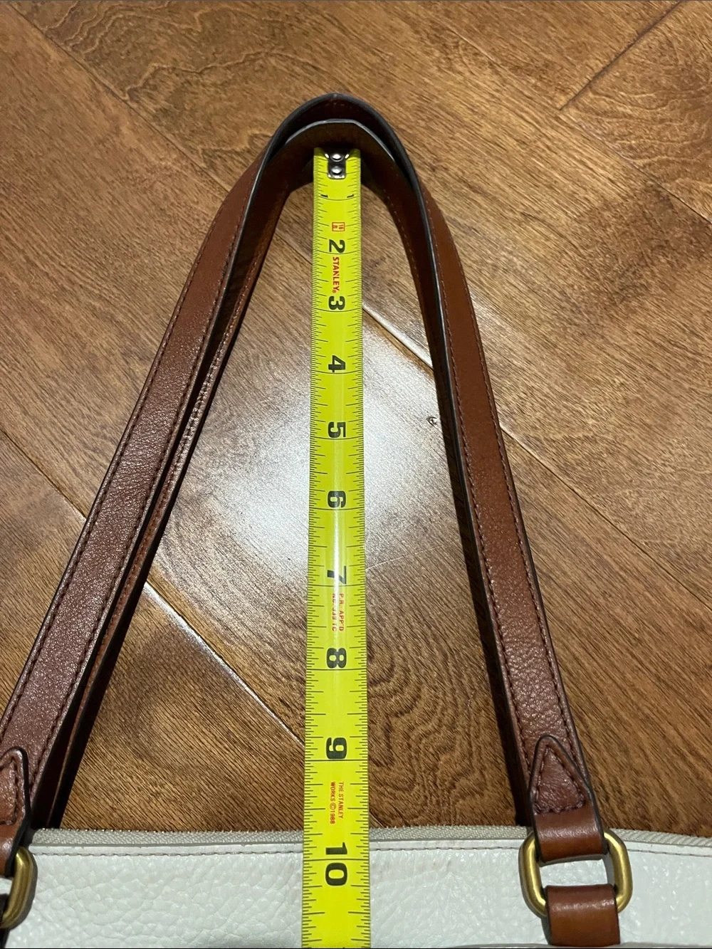 FOSSIL Pebble leather tote bag - Picture 9 of 10